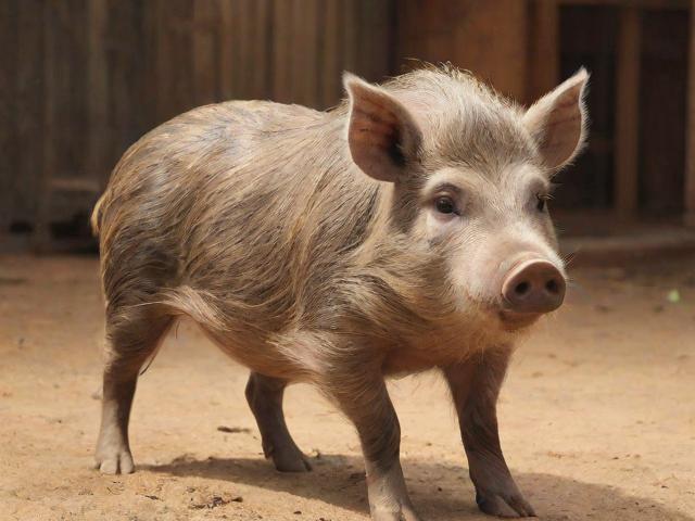 野猪冲进饭馆惊心动魄，多名食客联手将其制服