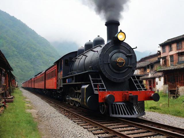 旅途奇景 混乱小镇墨池砚火车的秘密(探寻旅途奇景，混乱小镇与墨池砚火车的秘密)