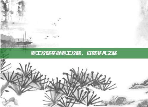 霸王攻略掌握霸王攻略，成就非凡之路